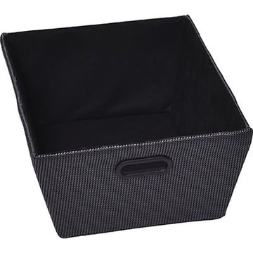 Polyester Storage Basket 32.5x45x18 cm - Black