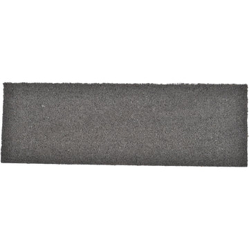 Plain Entrance Mat 25X75CM Coco - Grey