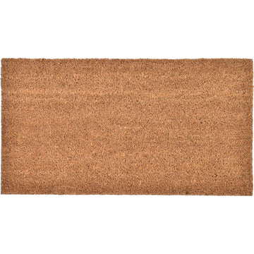 Plain Entrance Mat 33X60CM Coco - Natural