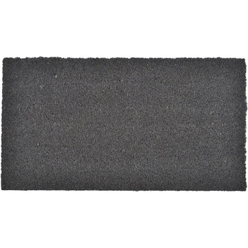 Plain Entrance Mat 33X60CM Coco - Grey