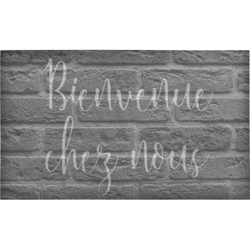 Entrance Mat Brique 45X75CM Rubber