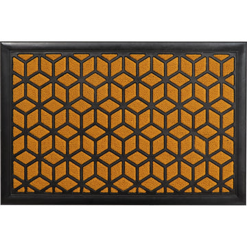 Long Island Entrance Mat 40X60CM Polypropylene/Rubber - Mustard Yellow