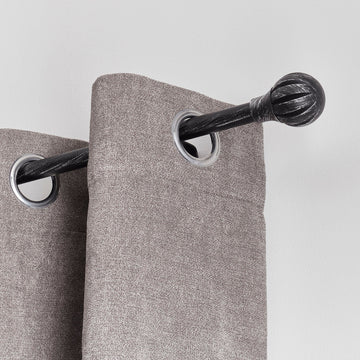 Extendable Gallery 120-210 CM Touch of Zen - Black Silver