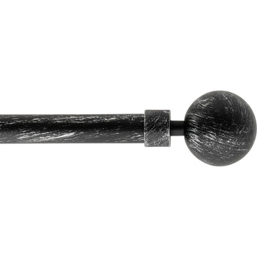 Extendable Gallery 120-210 CM Basic - Black Silver