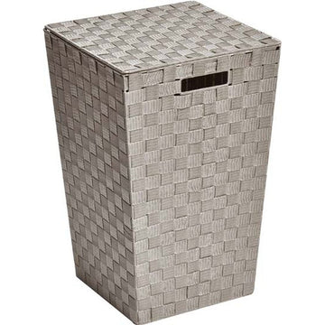 Polyester Woven Laundry Basket - Taupe