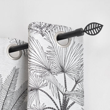 Extendable Gallery 120-210 CM Hugo - Matte Black