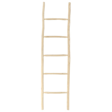 5-Bar Ladder-Style Towel Rack – 100% Natural Bamboo