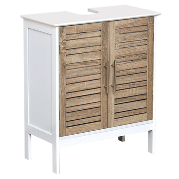 MDF Sink Cabinet With 2 Doors + 1 Interior Shelf - Stockholm