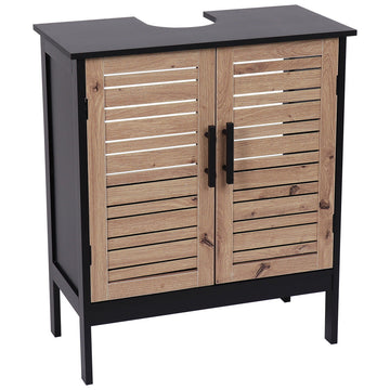 MDF Sink Cabinet With 2 Doors + 1 Interior Shelf - Bergen