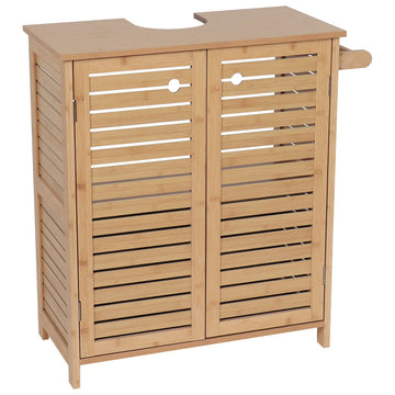 Bamboo/MDF Sink Cabinet With Bamboo Effect - Trinidad