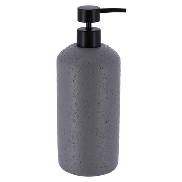 Stone effect polyresin soap dispenser 800 ml - Grey