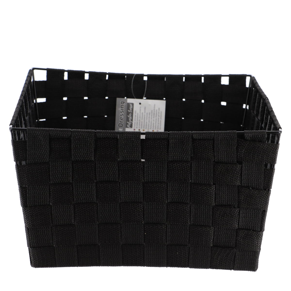 Polyester Storage Basket 36x46x24 Cm - Black