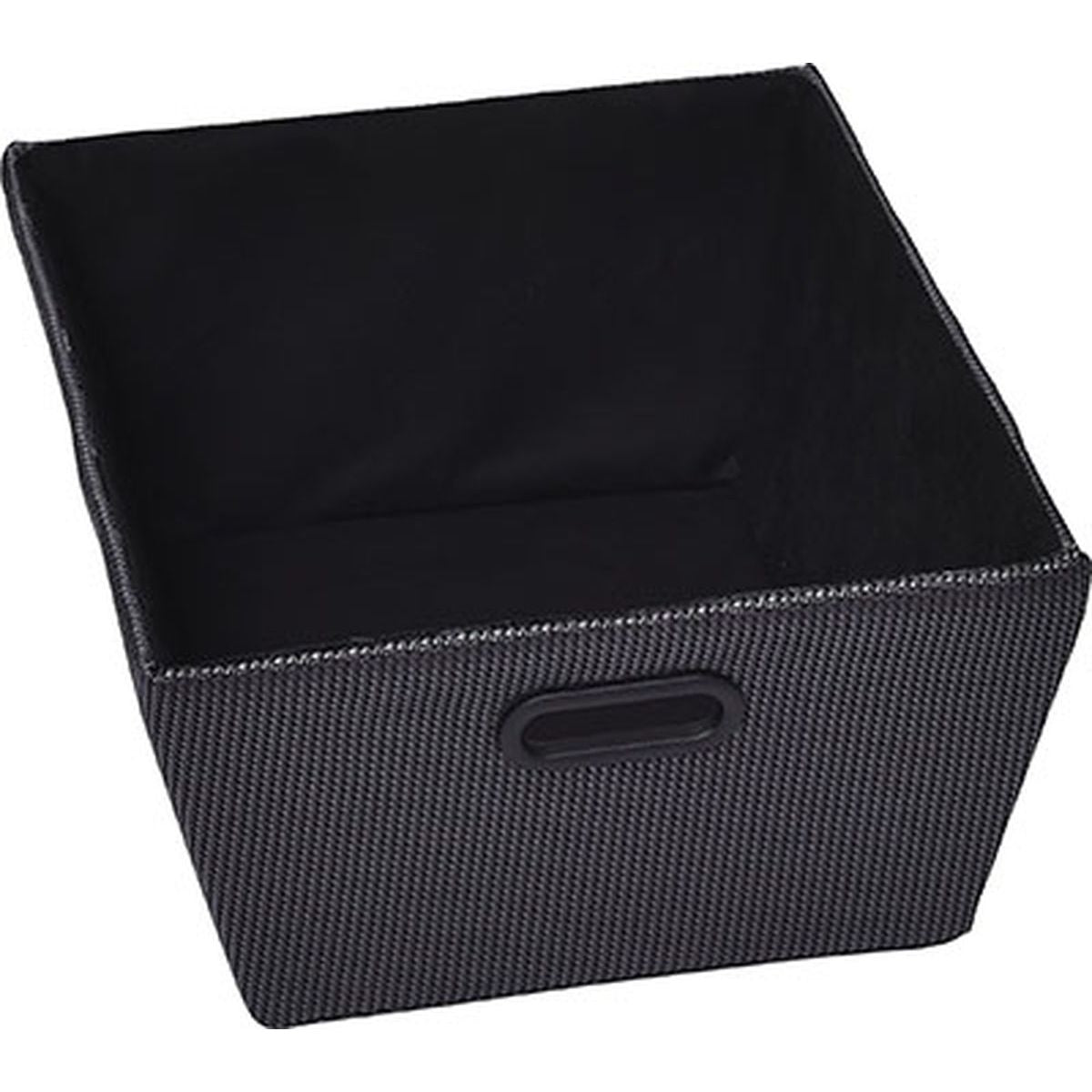 Polyester Storage Basket 32.5x45x18 cm - Black