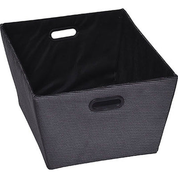 Polyester Storage Basket 35x45x24 Cm - Black