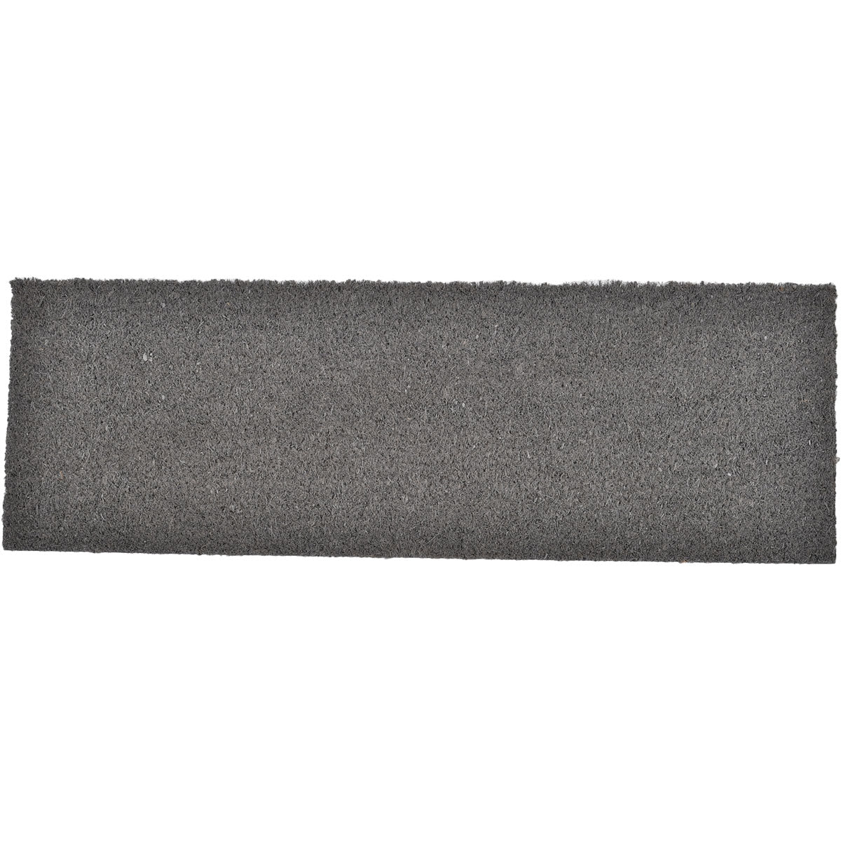Plain Entrance Mat 25X75CM Coco - Grey