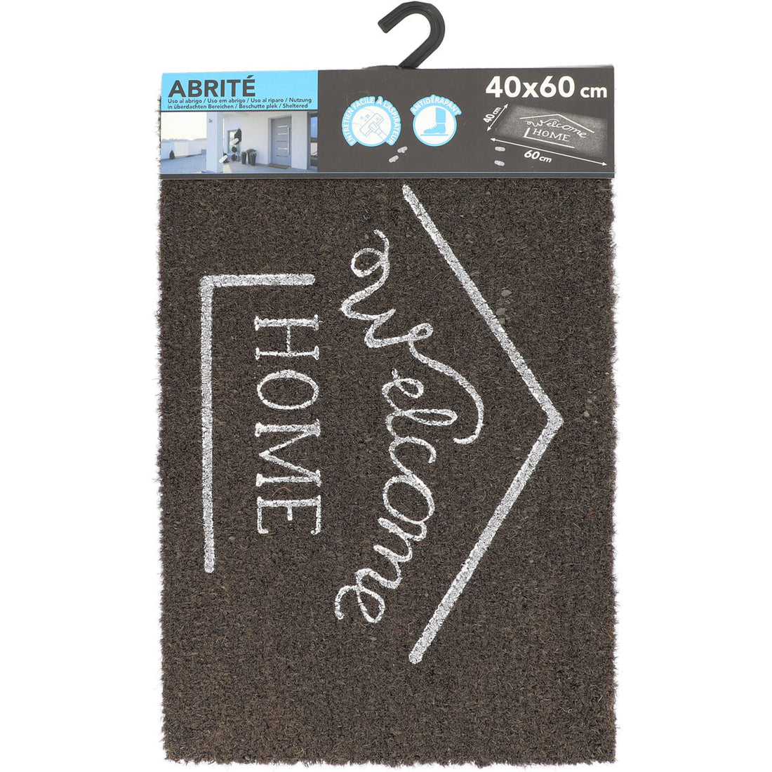 Welcome Home Entrance Mat 40X60CM Coco - Grey