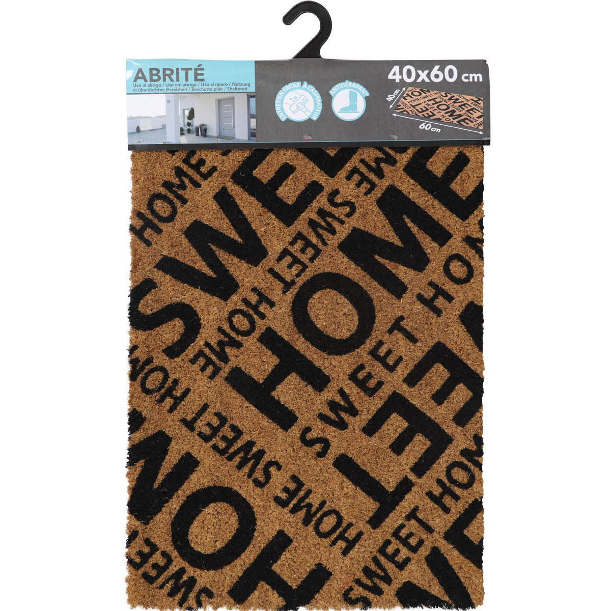 Home Sweet Home Entrance Mat 40X60CM Coco/Pvc
