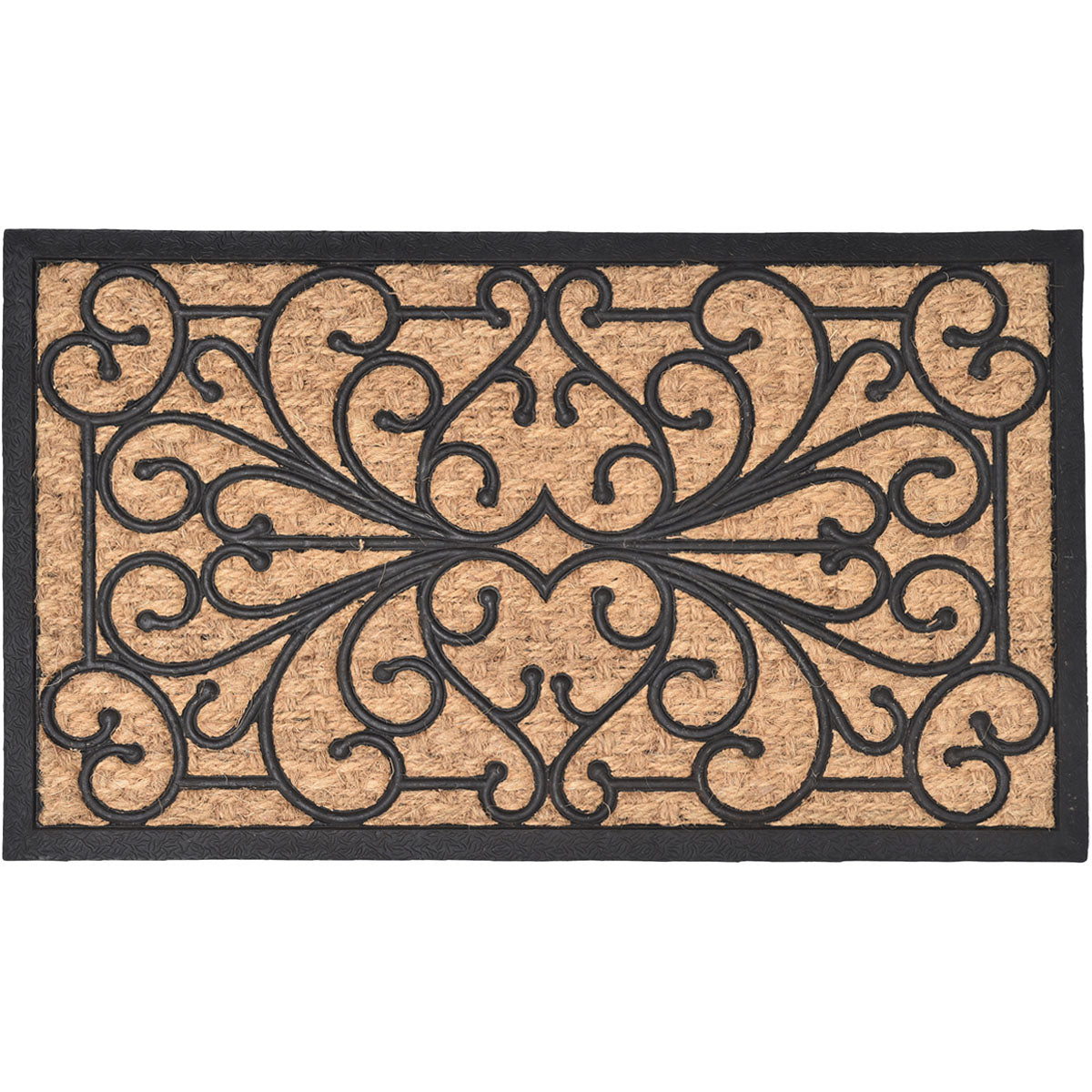 Sally Entrance Mat 40X60CM Coco/Rubber - Natural