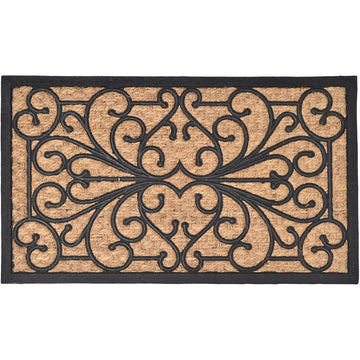 Sally Entrance Mat 40X60CM Coco/Rubber - Natural
