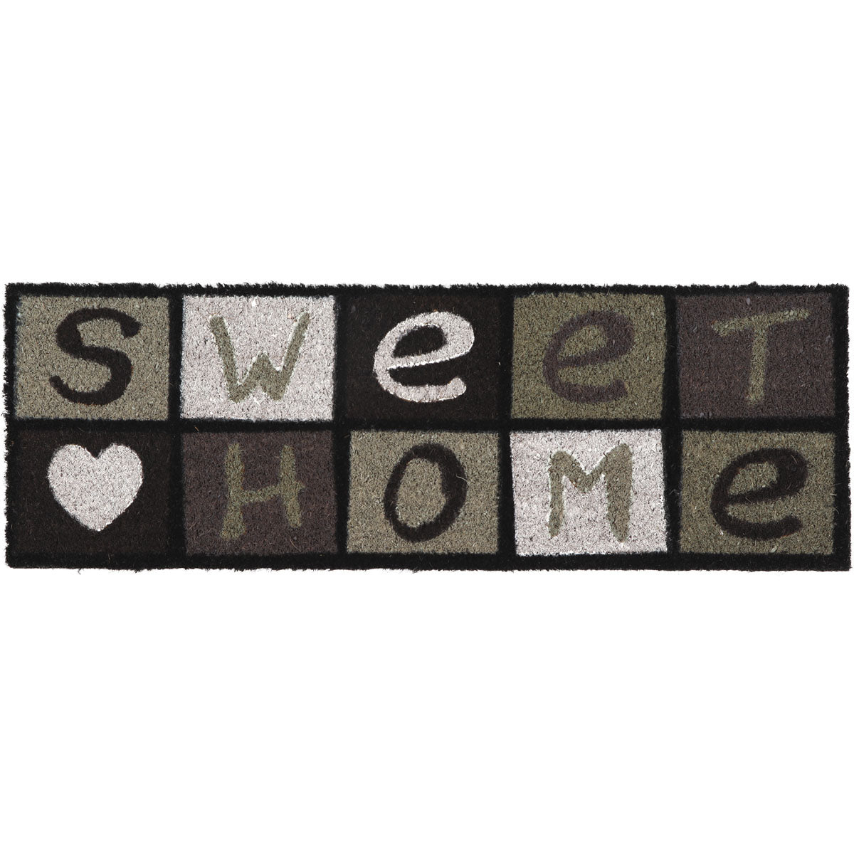 Sweet Home Entrance Mat 25X75CM Coco