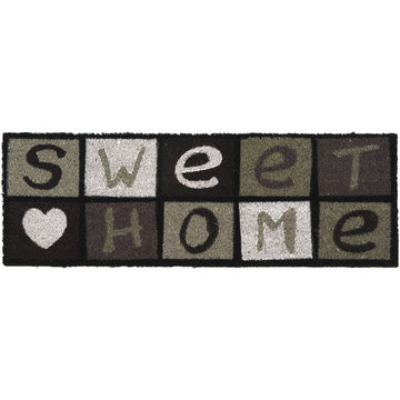 Sweet Home Entrance Mat 25X75CM Coco