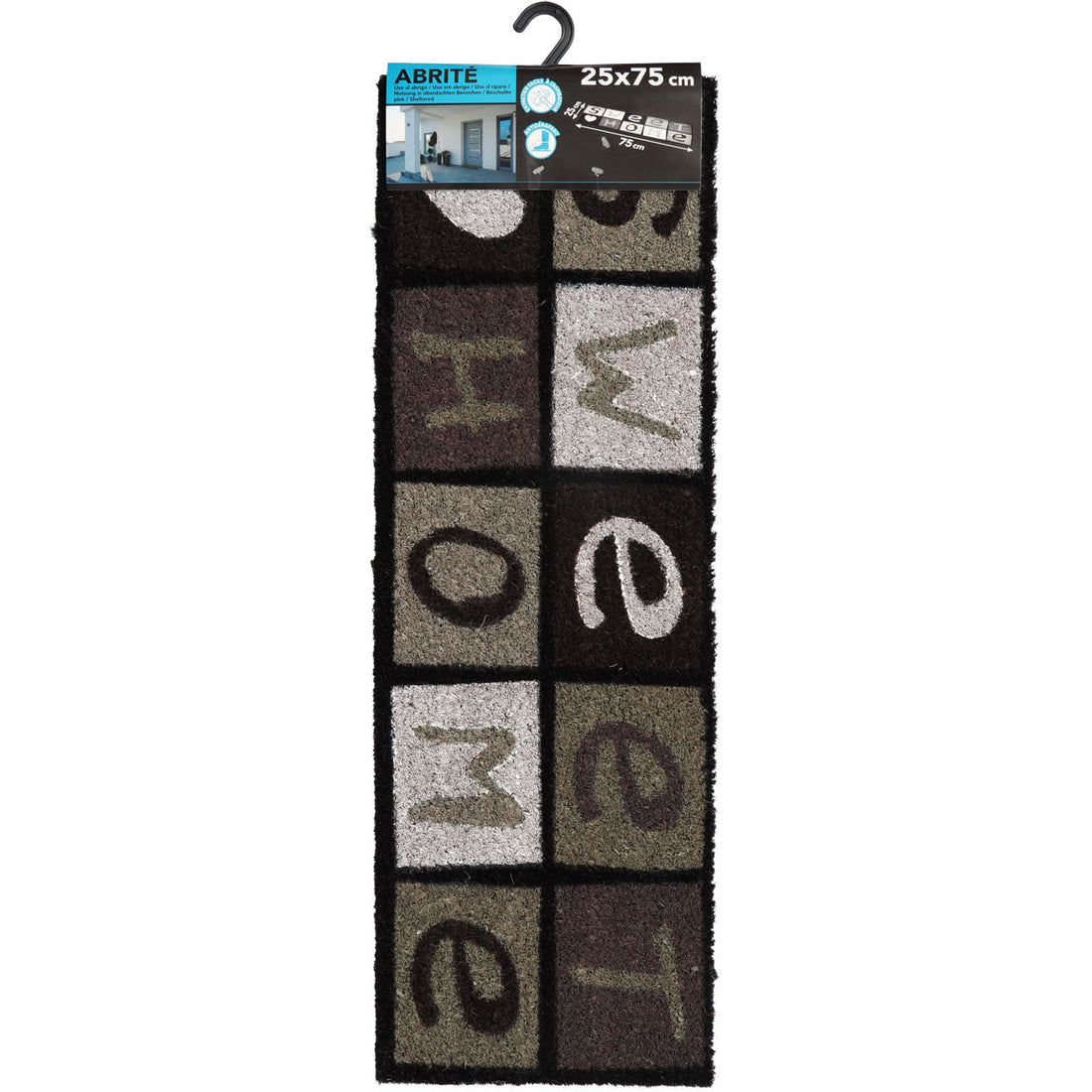 Sweet Home Entrance Mat 25X75CM Coco