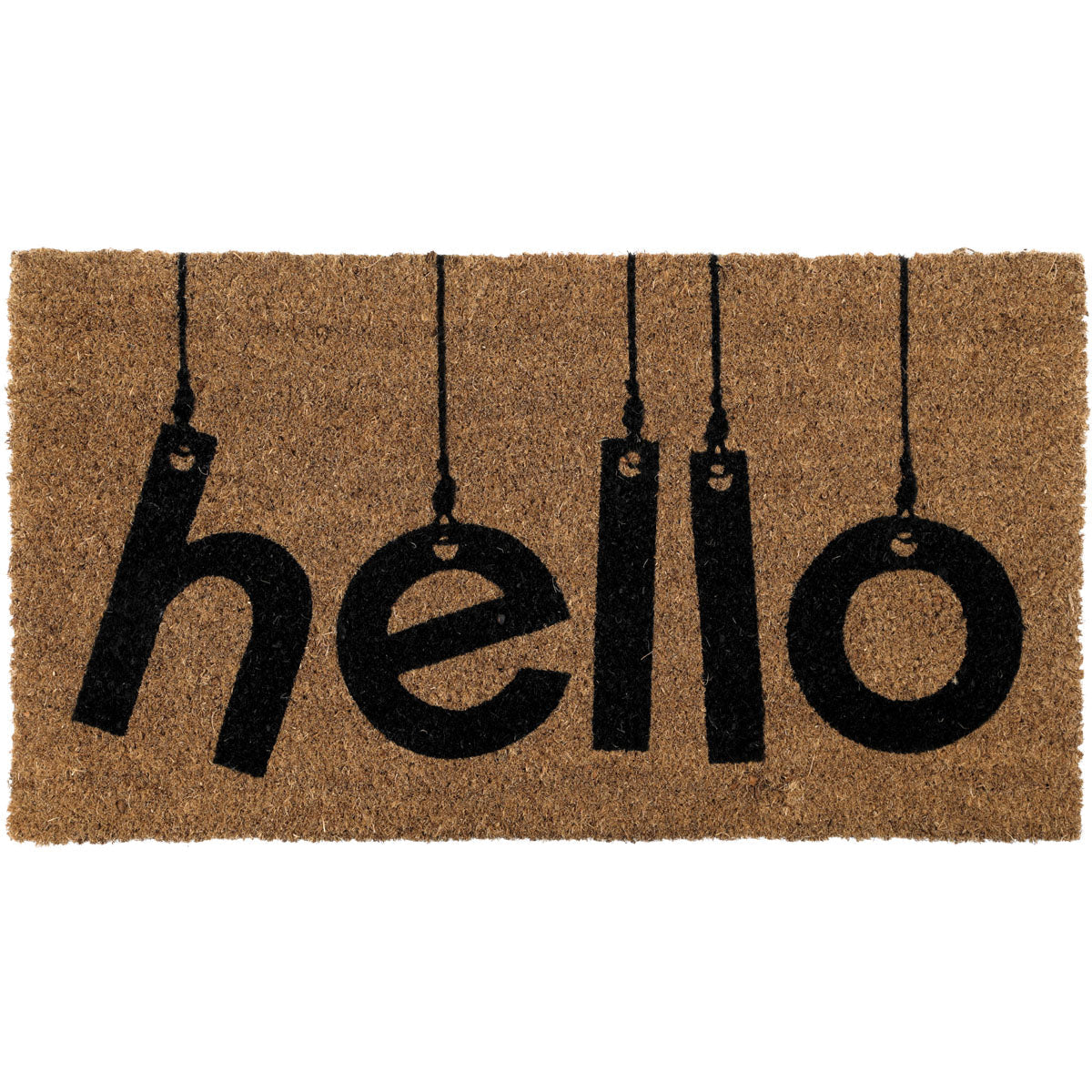 Hello Entrance Mat 33X60CM Coco/Pvc