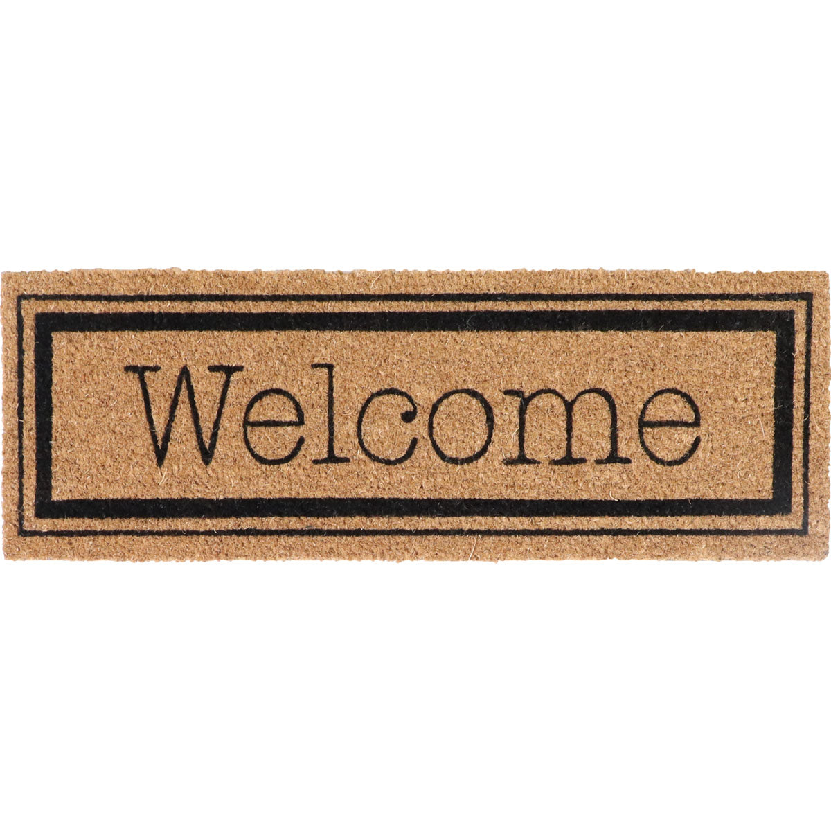 Welcome Entrance Mat 25X75CM Coco/Latex