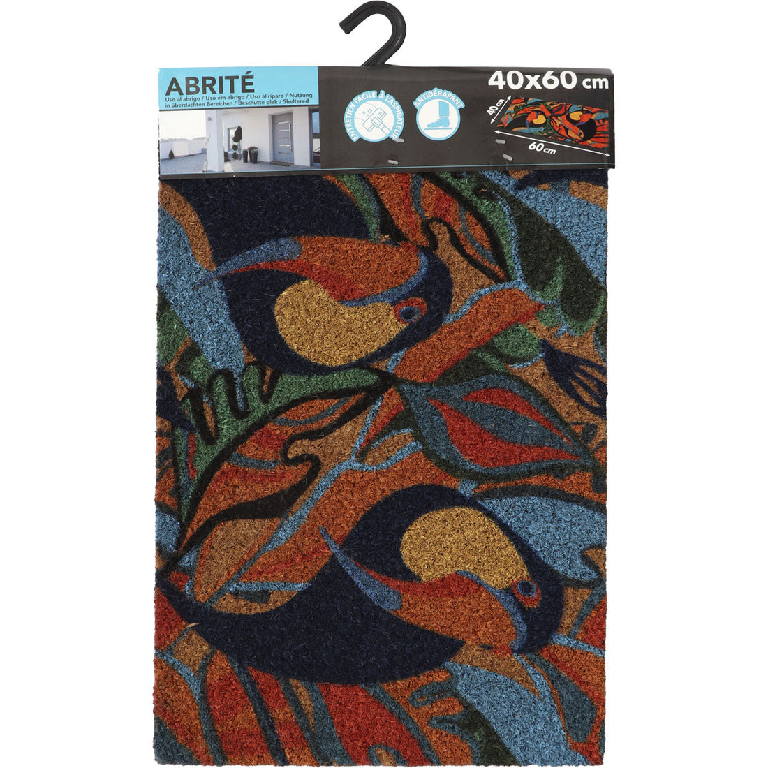 Toucan Entrance Mat 40X60CM Coco/Latex