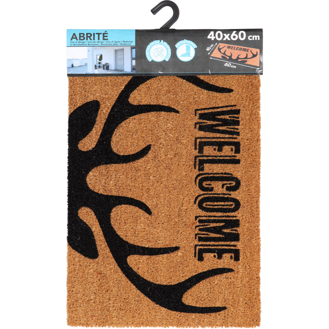 Welcome Entrance Mat 40X60CM Coco/Pvc