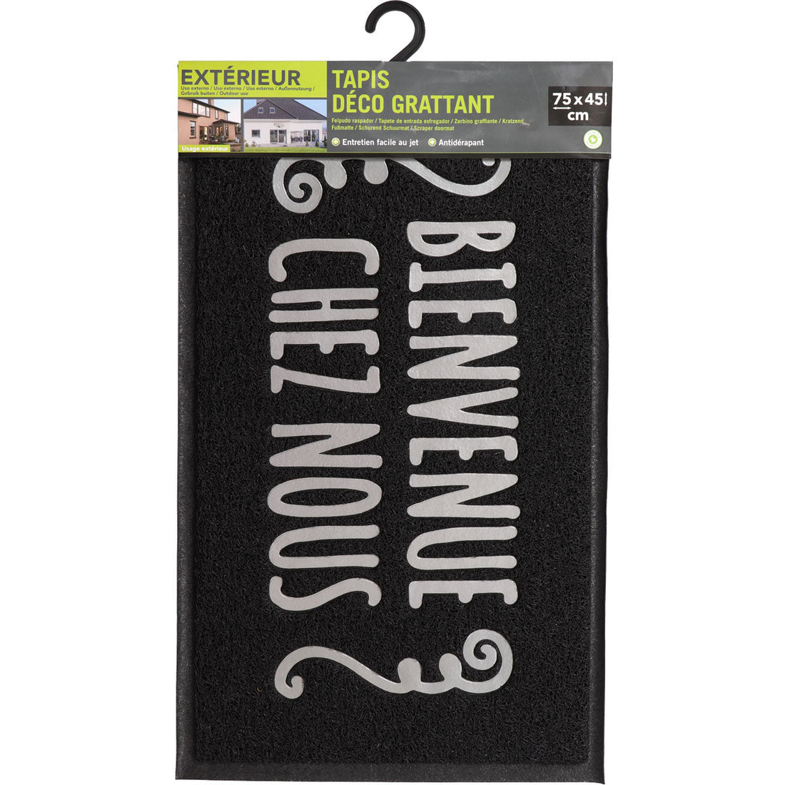 Home Entrance Mat 45X75CM Pvc - Bienvenue