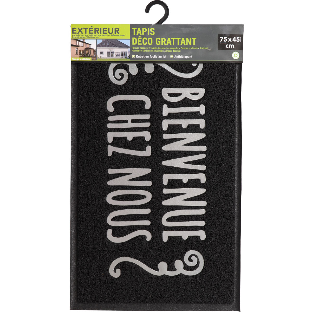Home Entrance Mat 45X75CM Pvc - Bienvenue