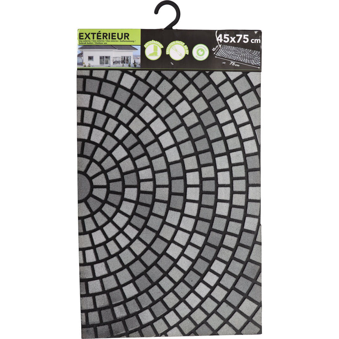 Mosaique Entrance Mat 45X75CM Rubber