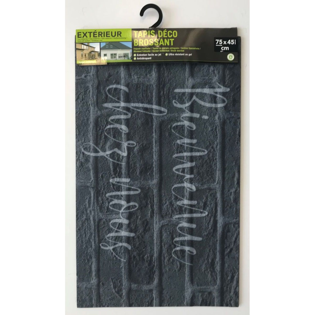 Entrance Mat Brique 45X75CM Rubber