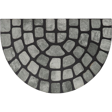 Dalle Half-Moon Entrance Mat 40X60CM Rubber