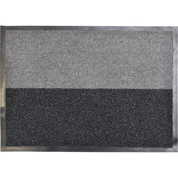 Magic Entrance Mat 50X70CM Polypropylene/Pvc - Grey/Black 