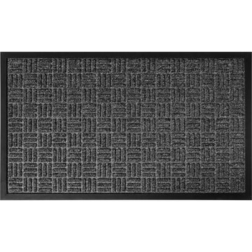 Yvan Entrance Mat 45X75CM Polypropylene/Rubber - Dark Grey