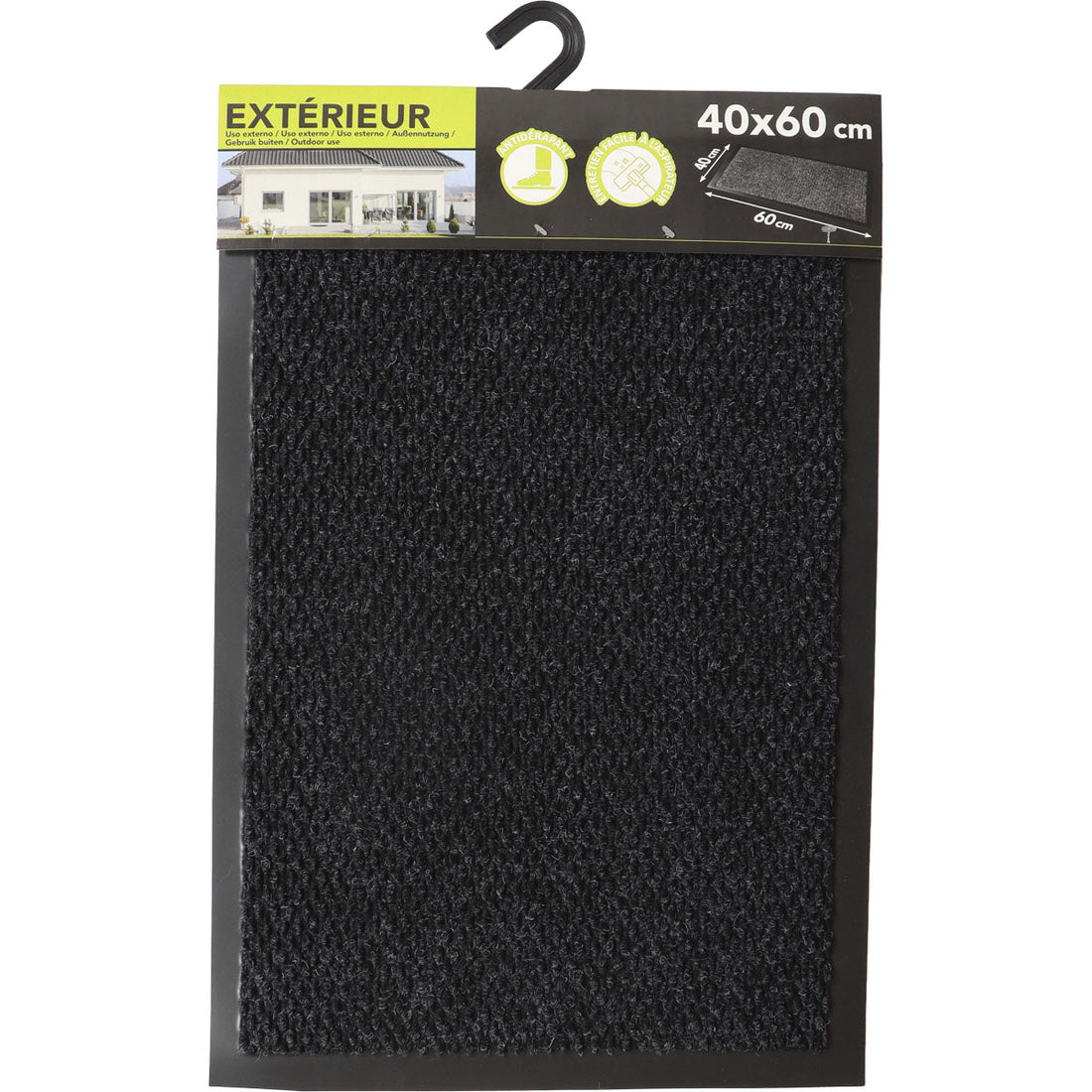 Will Entrance Mat 40X60CM Polyester/Vinyl - Black