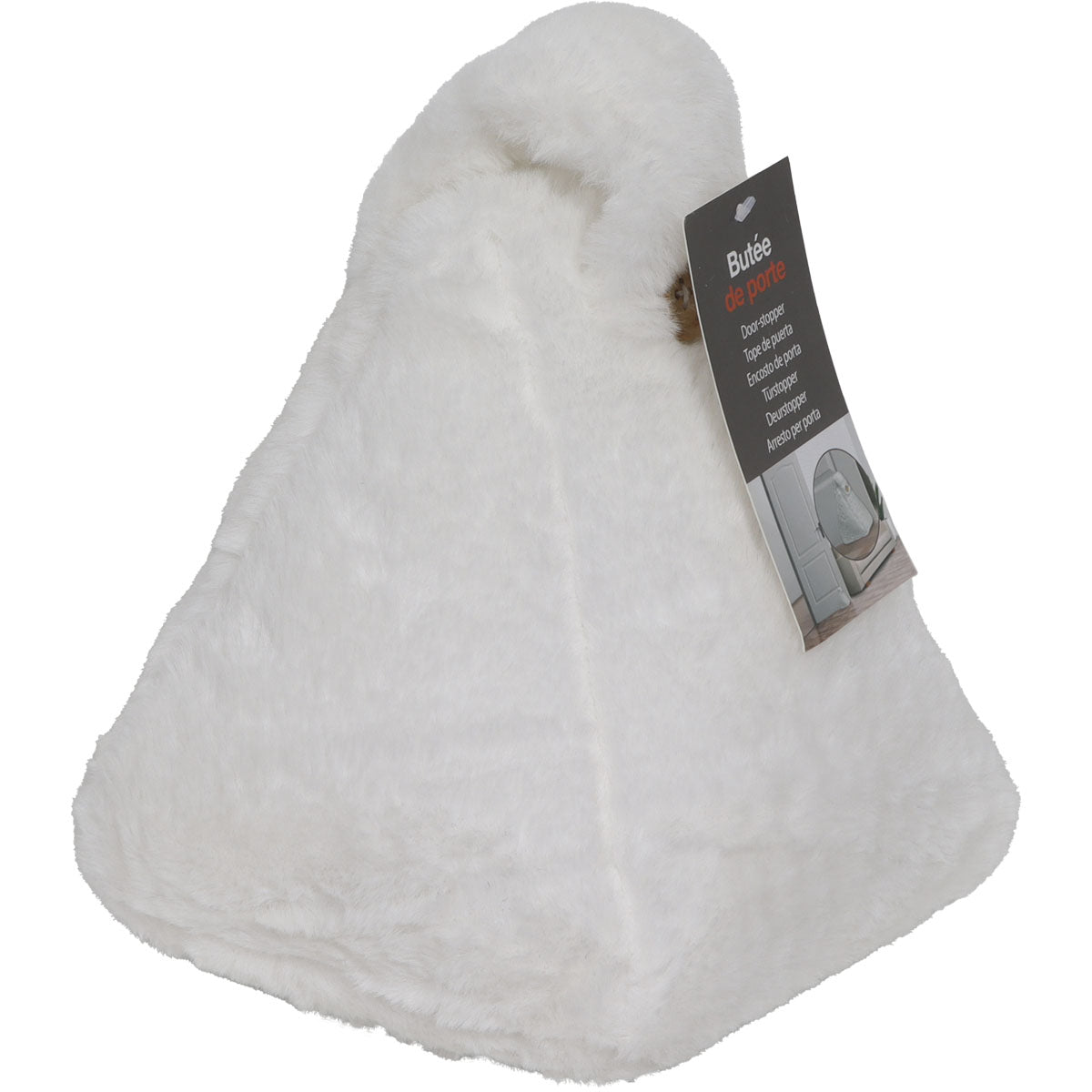 Pyramid Cloud Door Stop White