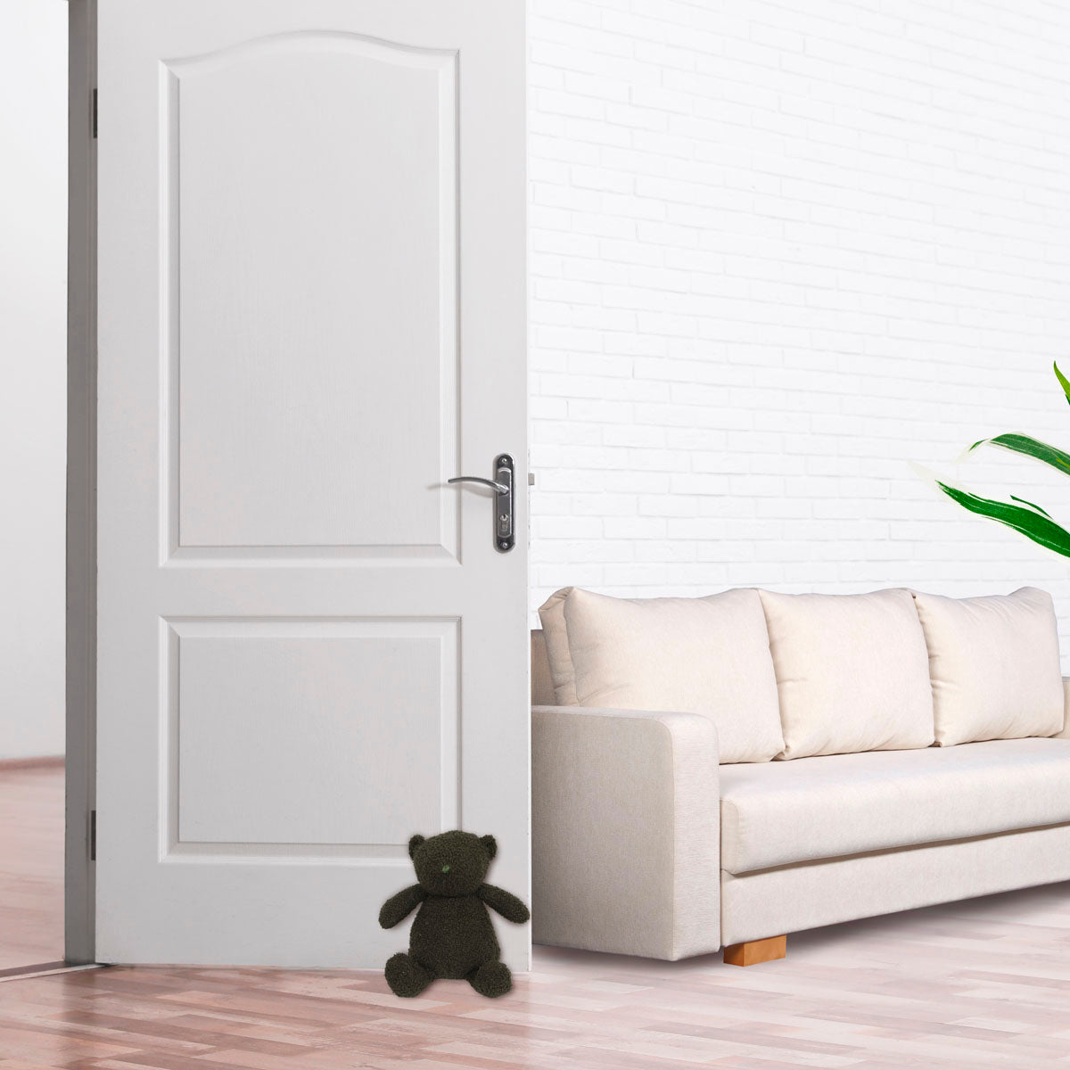 Teddy Bear Khaki Door Stopper