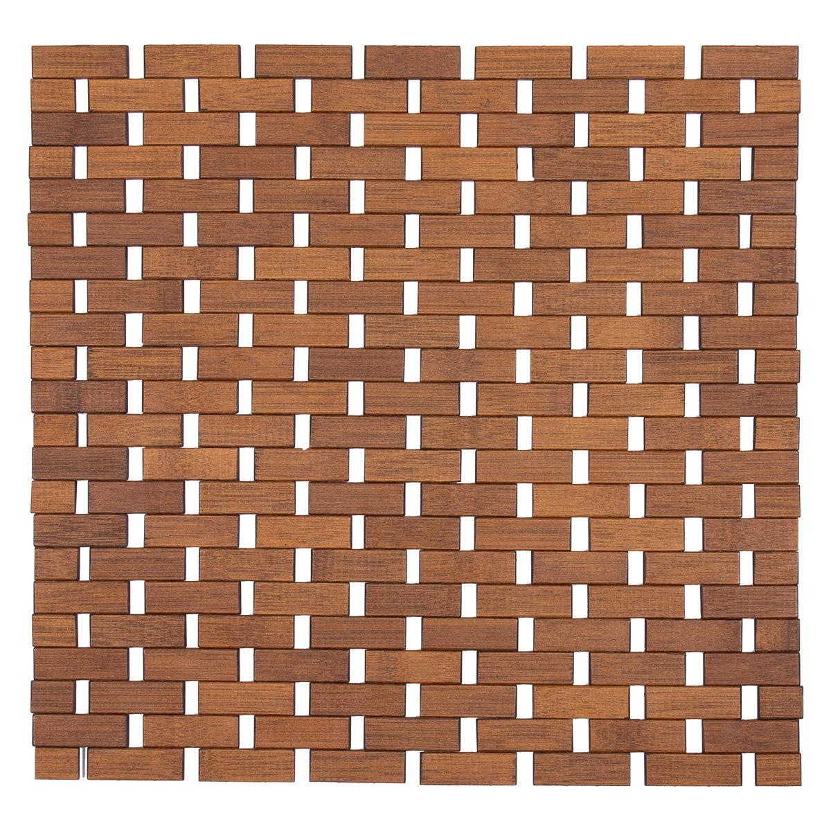 Bamboo Anti-Slip Board 45x45 CM – Natural Brown