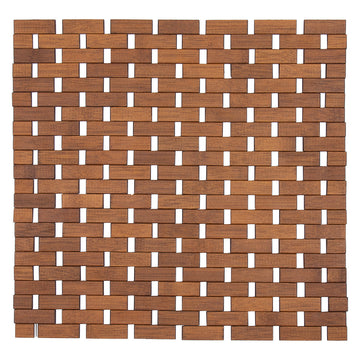 Bamboo Anti-Slip Board 45x45 CM – Natural Brown