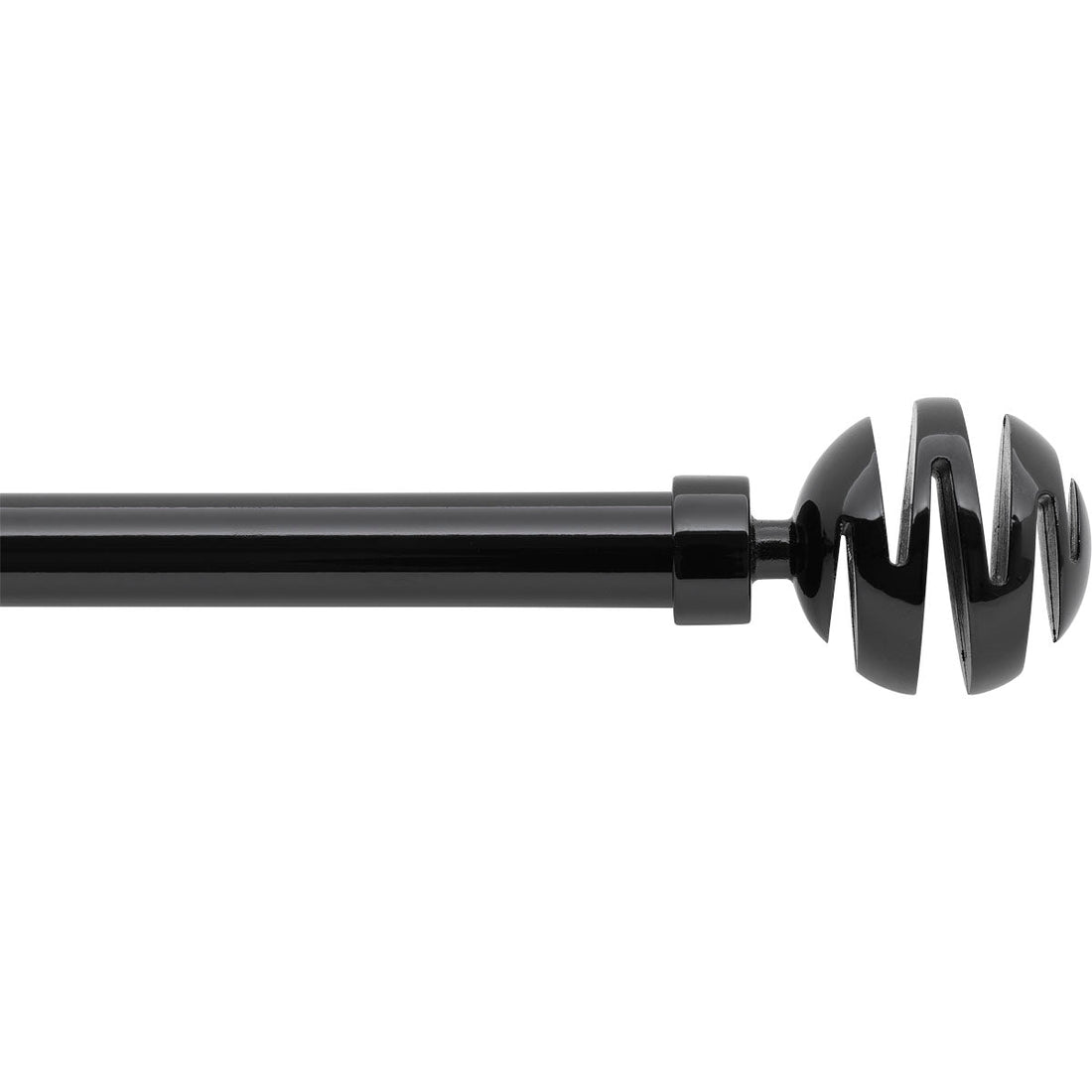 Extendable Gallery 210-380 CM Villalouise - Black