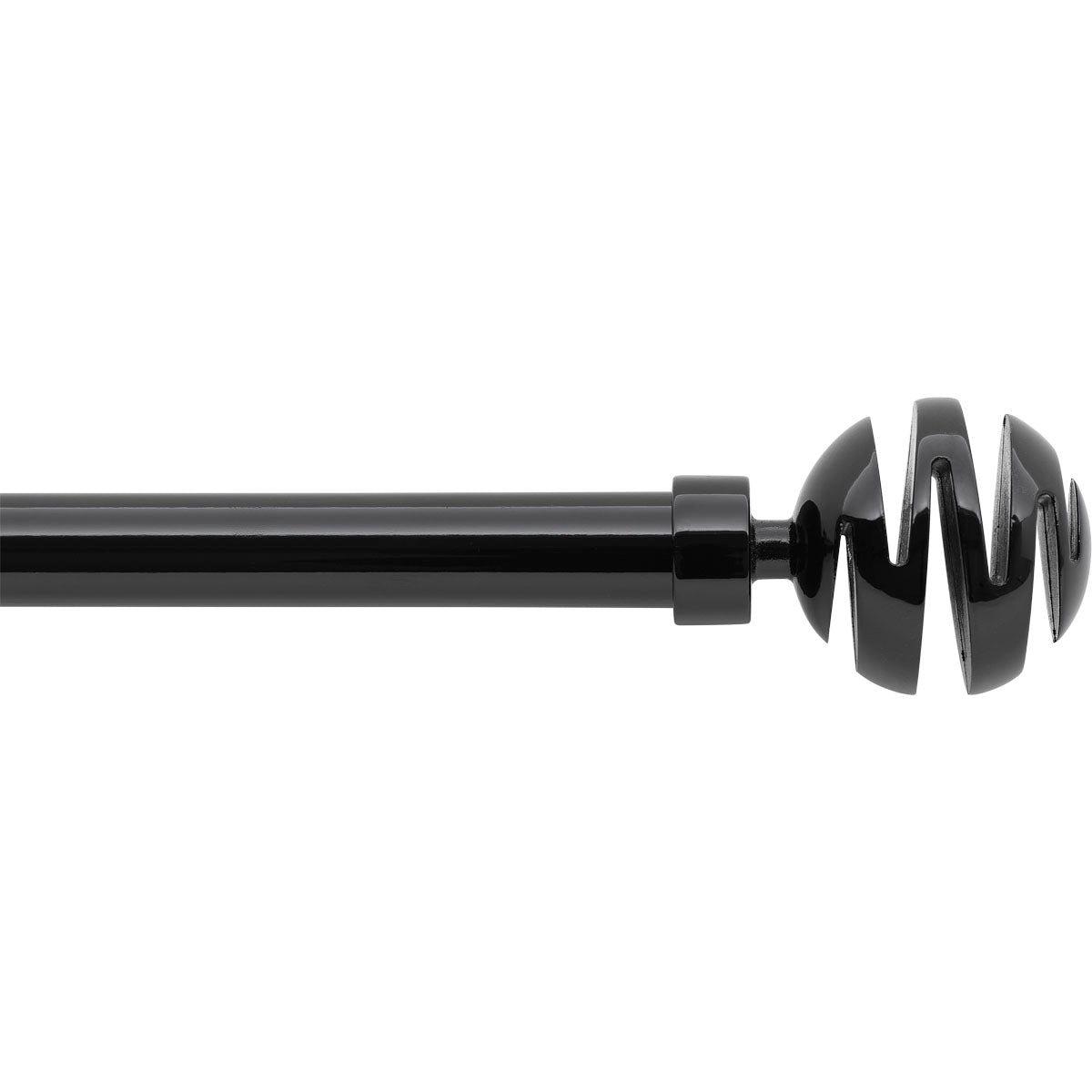 Extendable Gallery 210-380 CM Villalouise - Black