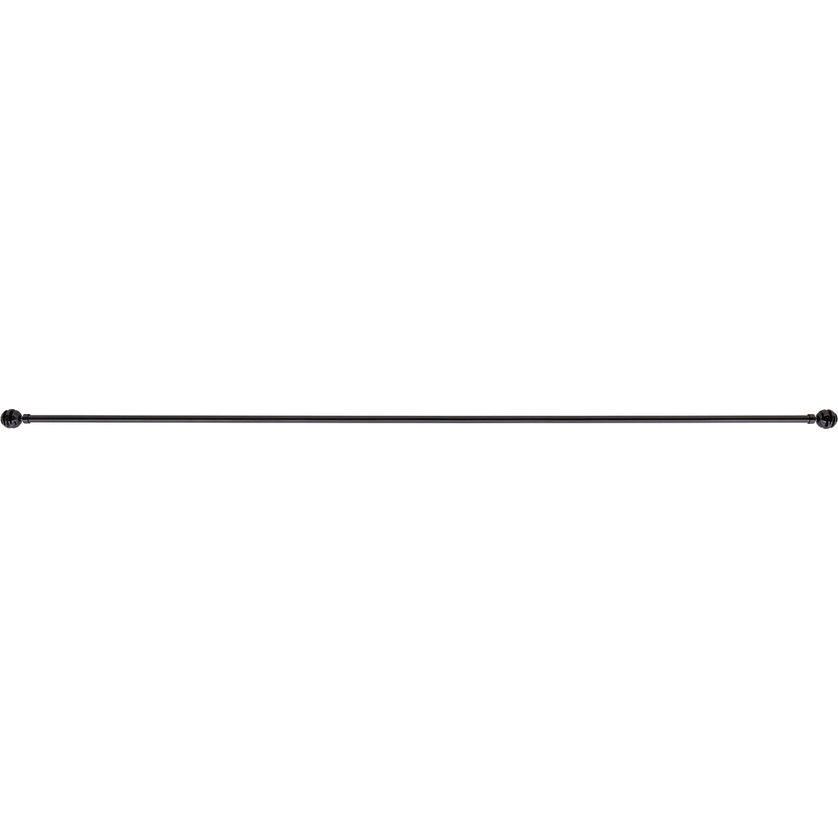 Extendable Gallery 210-380 CM Villalouise - Black