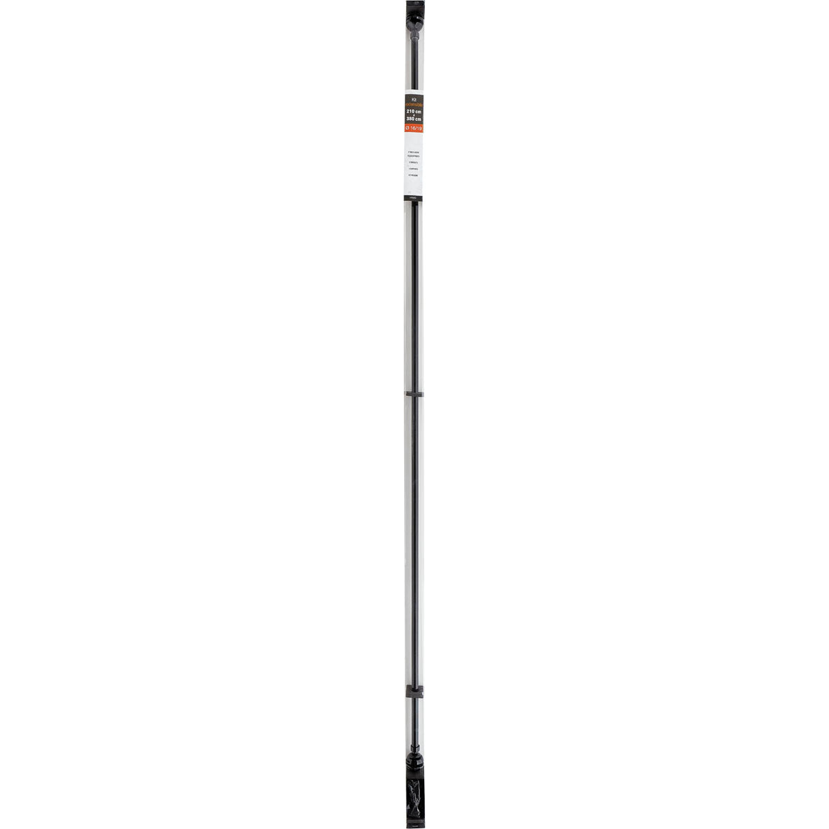 Extendable Gallery 210-380 CM Villalouise - Black