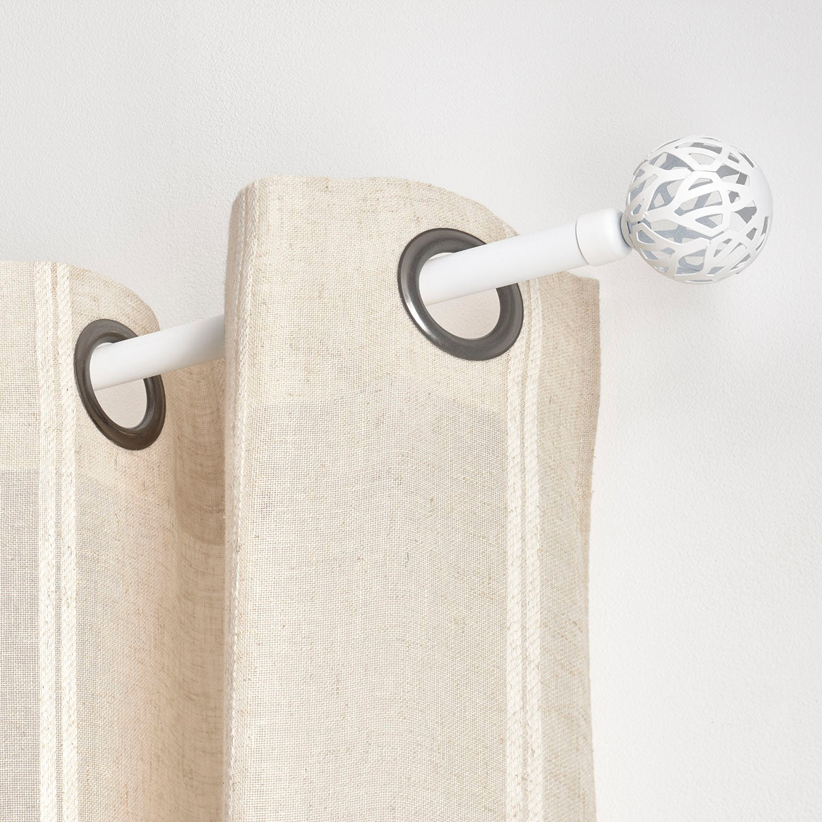 Extendable Gallery 210-380 CM Vintage - Matt White