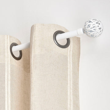 Extendable Gallery 210-380 CM Vintage - Matt White