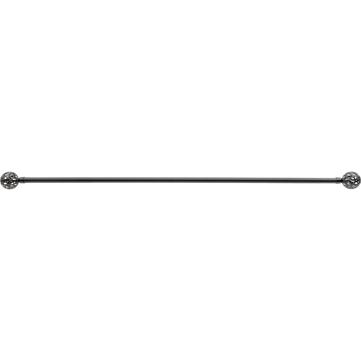 Extendable Gallery 210-380 CM Vintage - Matte Black