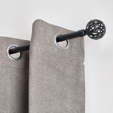 Extendable Gallery 210-380 CM Vintage - Matte Black